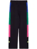 BARROW side-stripe track pants - Black