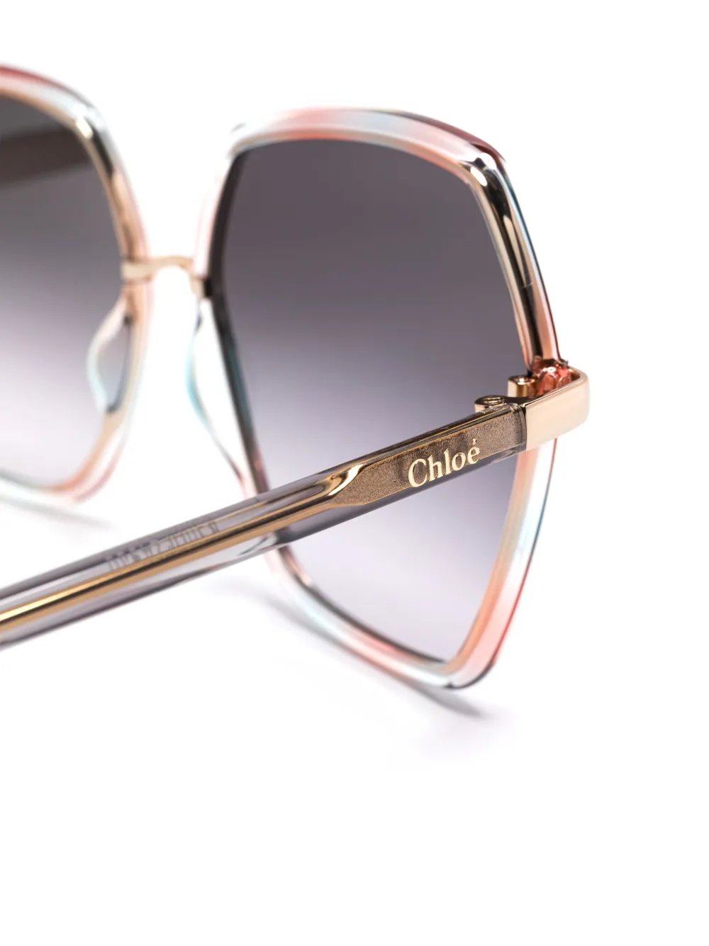 Chloé Eyewear CH0262S zonnebril Beige
