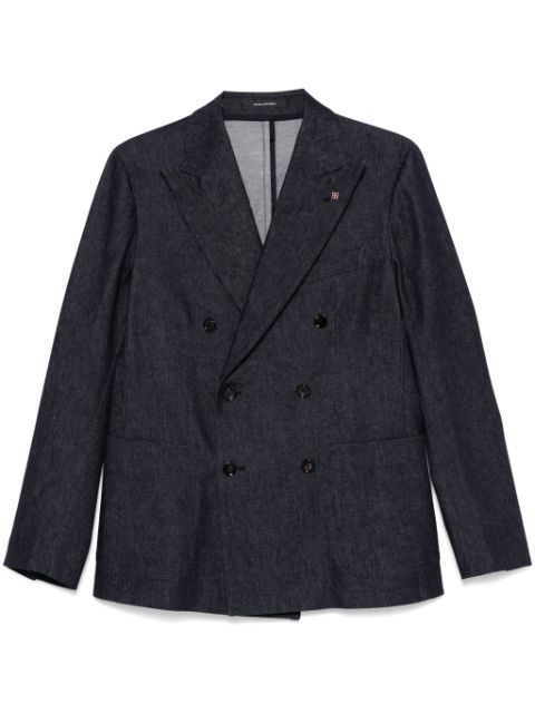 Tagliatore denim blazer Men