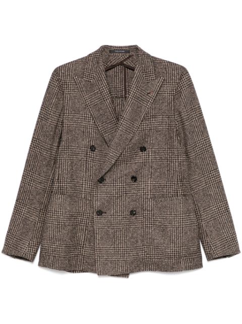 Tagliatore Prince of Wales-pattern blazer Men