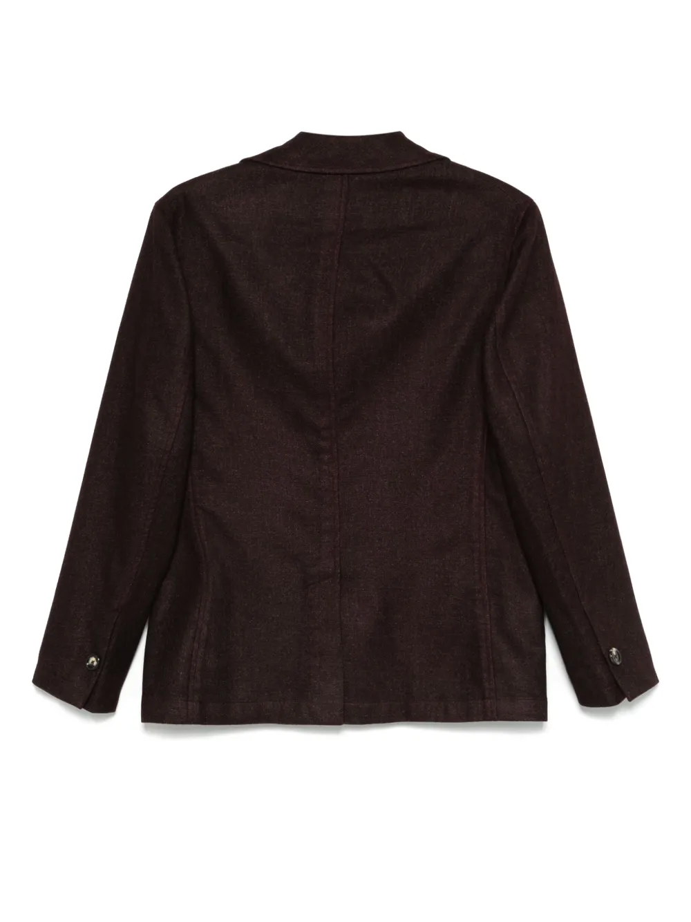 DELL'OGLIO SINGLE-BREASTED SHIRT JACKET