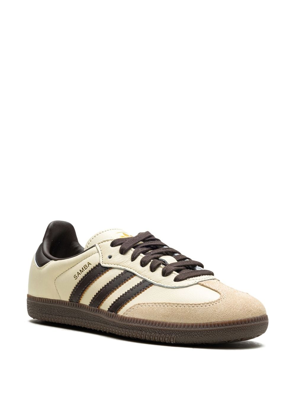 adidas Samba OG "Cream White Dark Brown" sneakers Neutrals