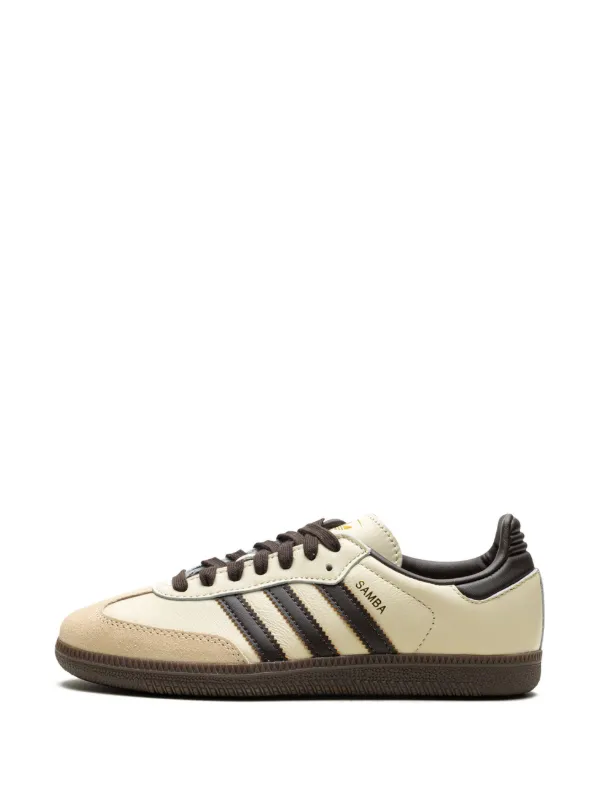 Adidas Samba OG “Cream White／Dark Brown” スニーカー