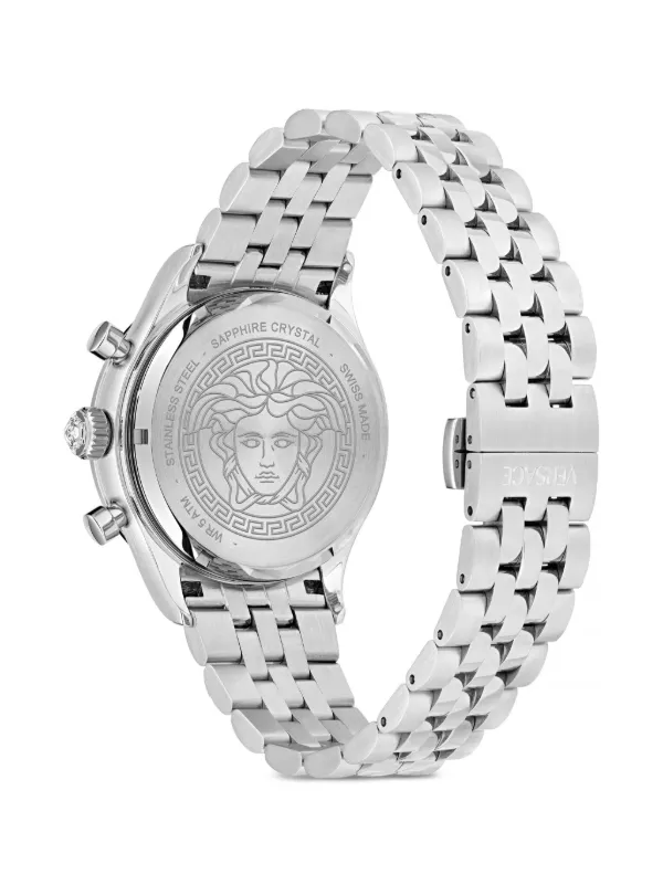 Versace V-Code 40mm | Blue | FARFETCH