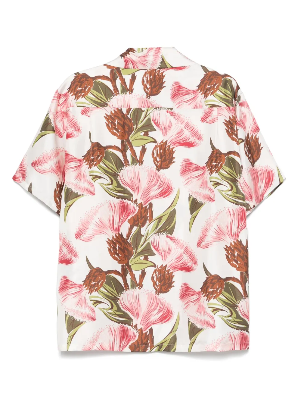P.A.R.O.S.H. Zijden shirt Wit