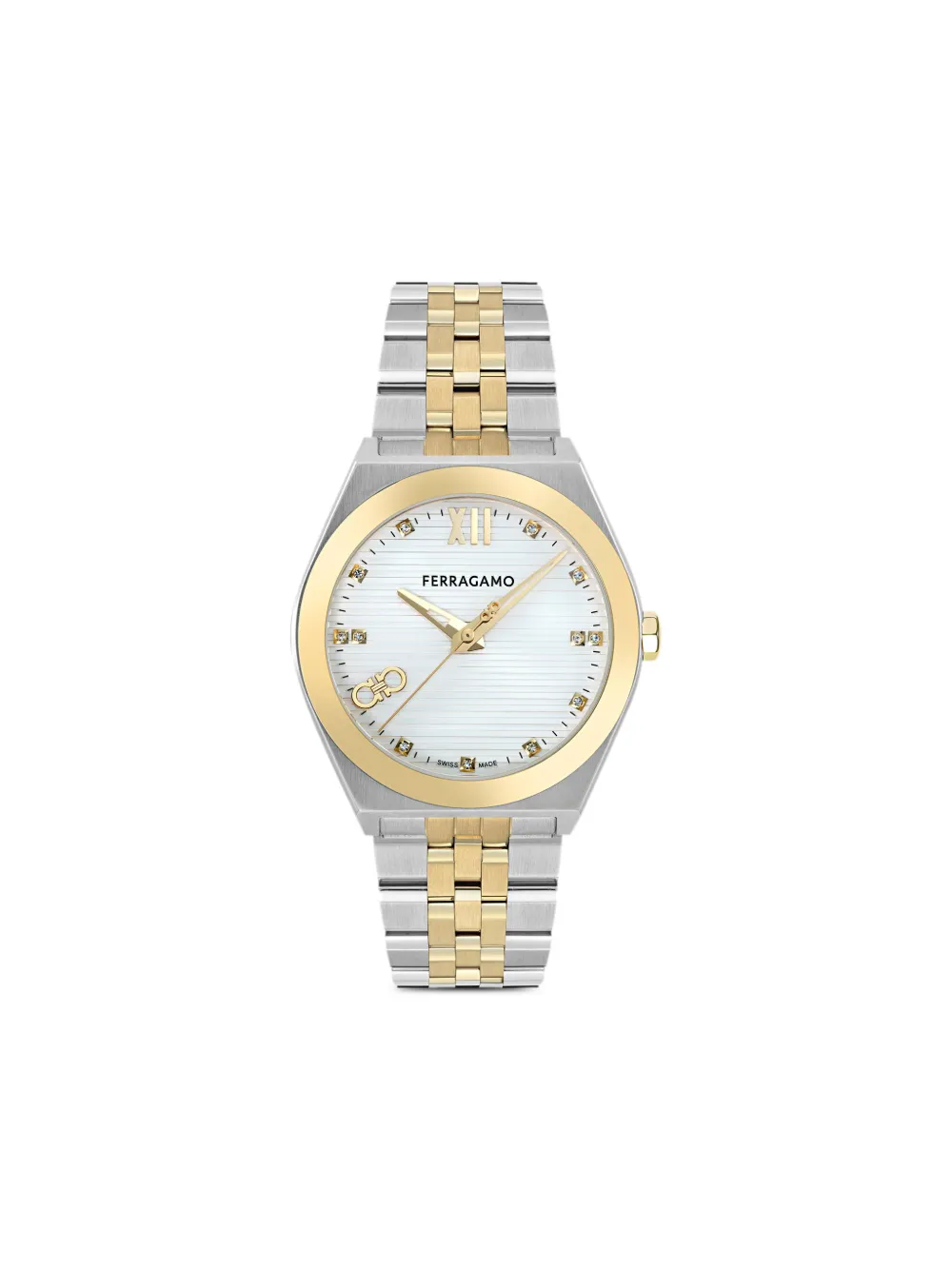 Ferragamo Vega New 40mm | White | Image 1