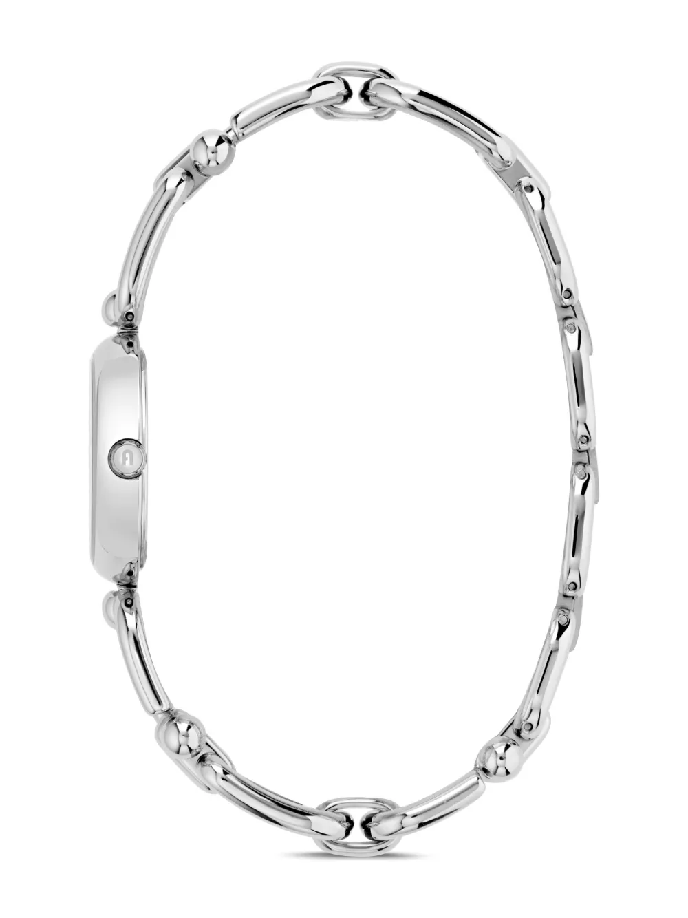 Shop Furla Arco Chain 30mm In Silver