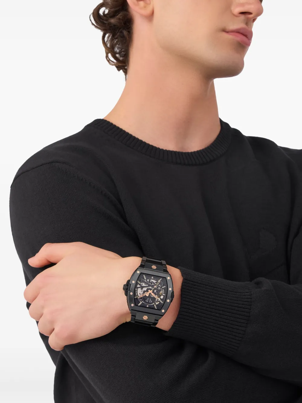 Philipp Plein The $keleton 2.0 44mm - Zwart