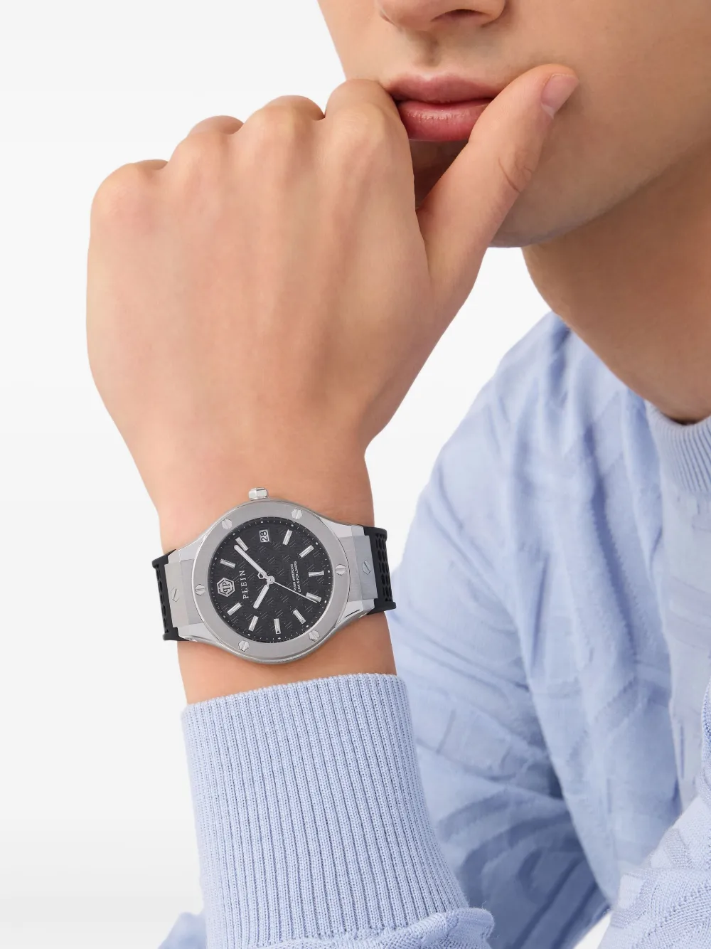 Philipp Plein Plein Underdog 44mm - Zwart