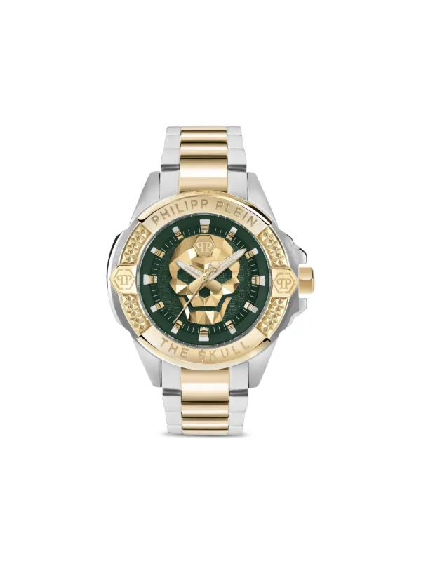 Philipp Plein The $kull 44mm 腕時計 | グリーン | FARFETCH JP