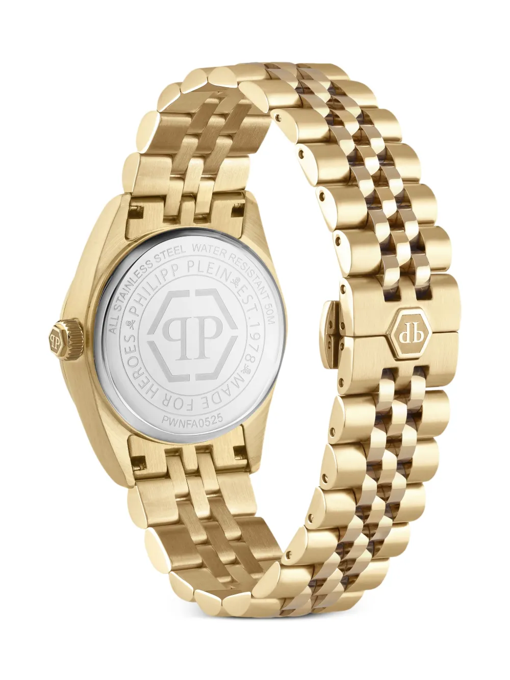 Philipp Plein Date Superlative 34mm In 金色
