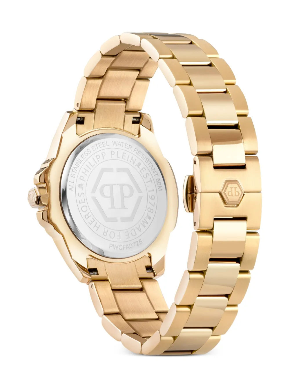 Philipp Plein Plein Majesty Crystal Watch In White