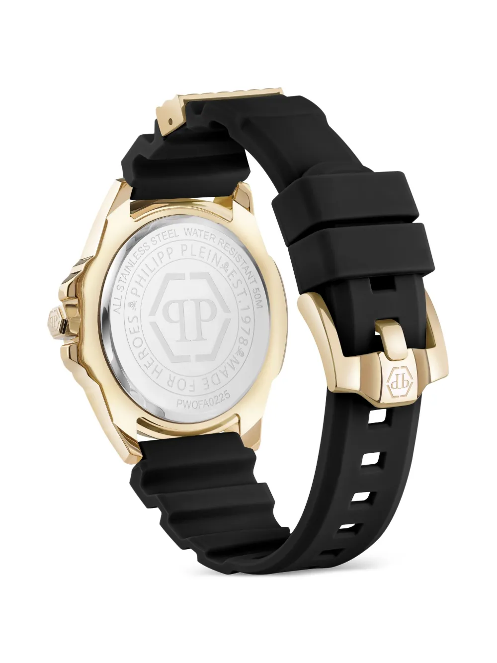 Philipp Plein Plein Majesty Crystal Watch In Black
