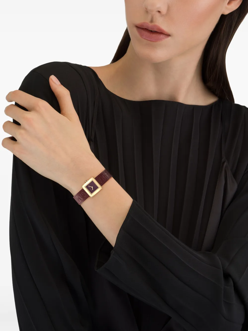 Ferragamo Square-Face 20 mm - Rood