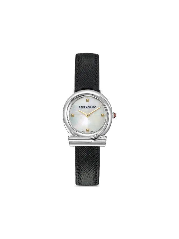 Ferragamo ガンチーニ 28mm | ホワイト | FARFETCH JP