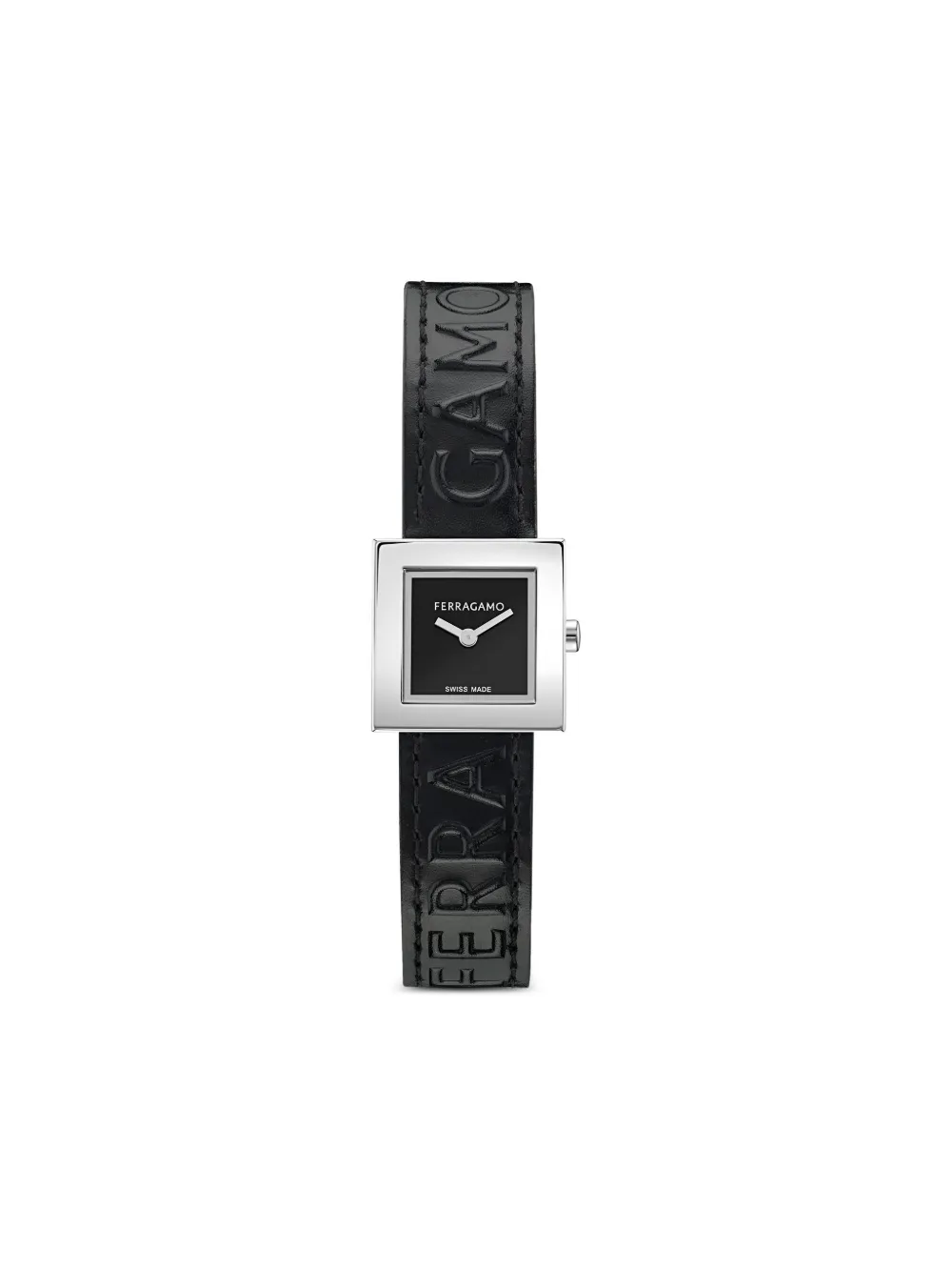 Ferragamo quartz 20mm | Black | Image 1