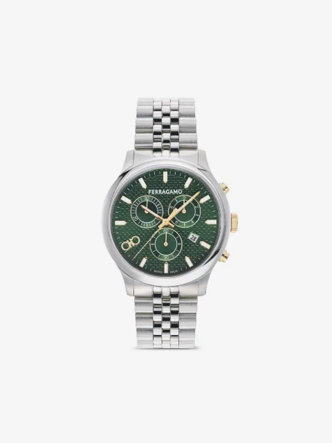 Ferragamo reloj Duo Chrono de 43mm