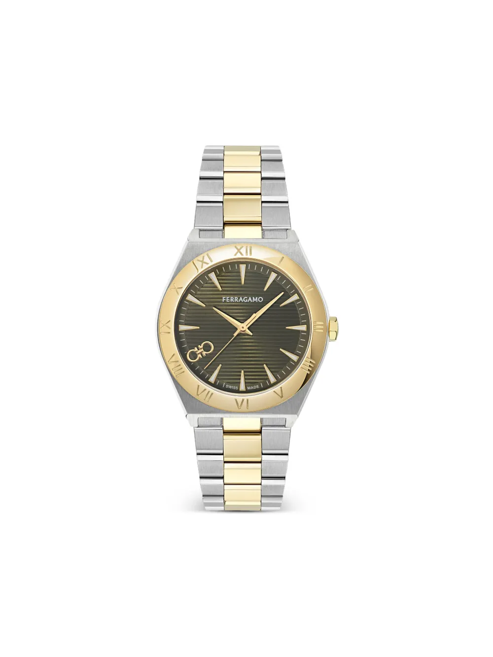Ferragamo reloj Vega Upper East de 40mm | verde | Image 1