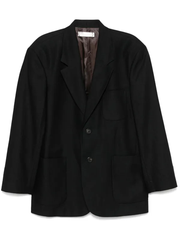 ジャケット・アウター our legacy 24aw embrace blazer Our Legacy - Embrace Blazer Draping Black Canvas