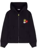 BARROW zip-up hoodie - Black