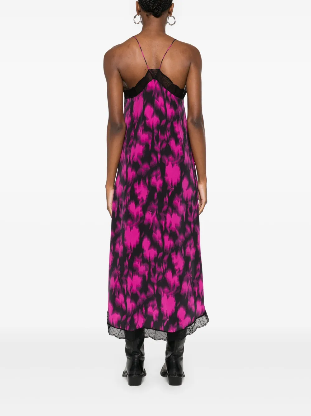 Zadig&Voltaire Ristyl midi-jurk Roze