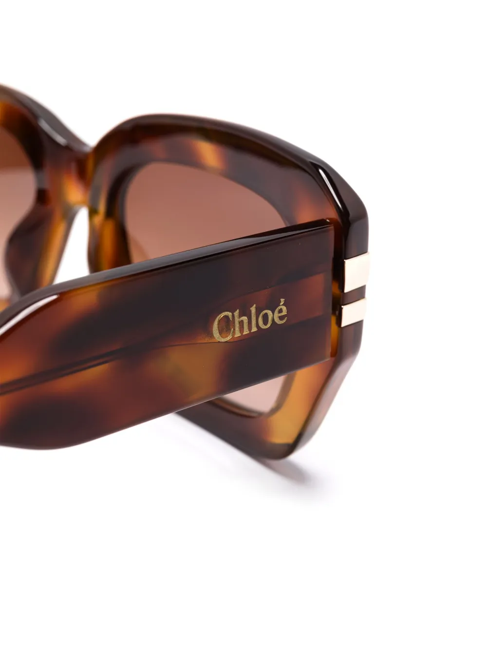 Chloé Eyewear CH0256S zonnebril Bruin