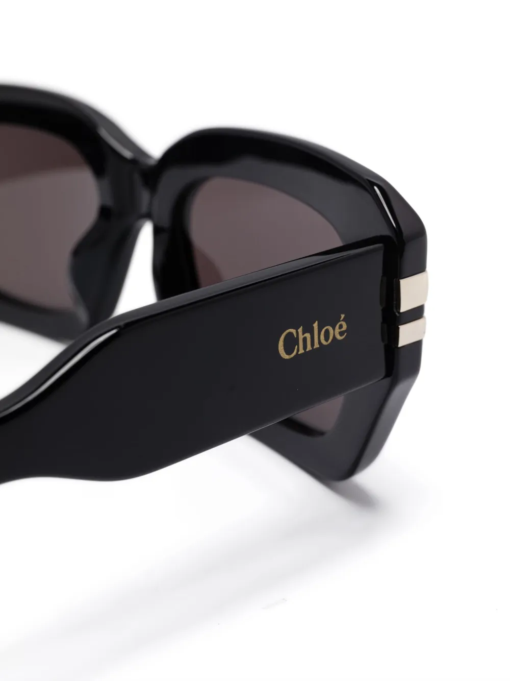 Chloé Eyewear West zonnebril Zwart