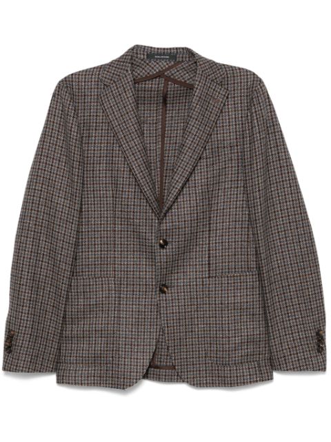 Tagliatore houndstooth blazer Men