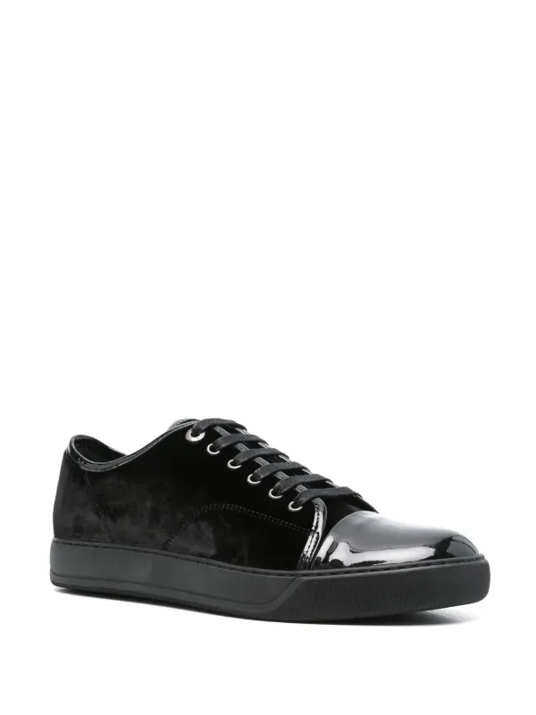 Lanvin black sneakers shop