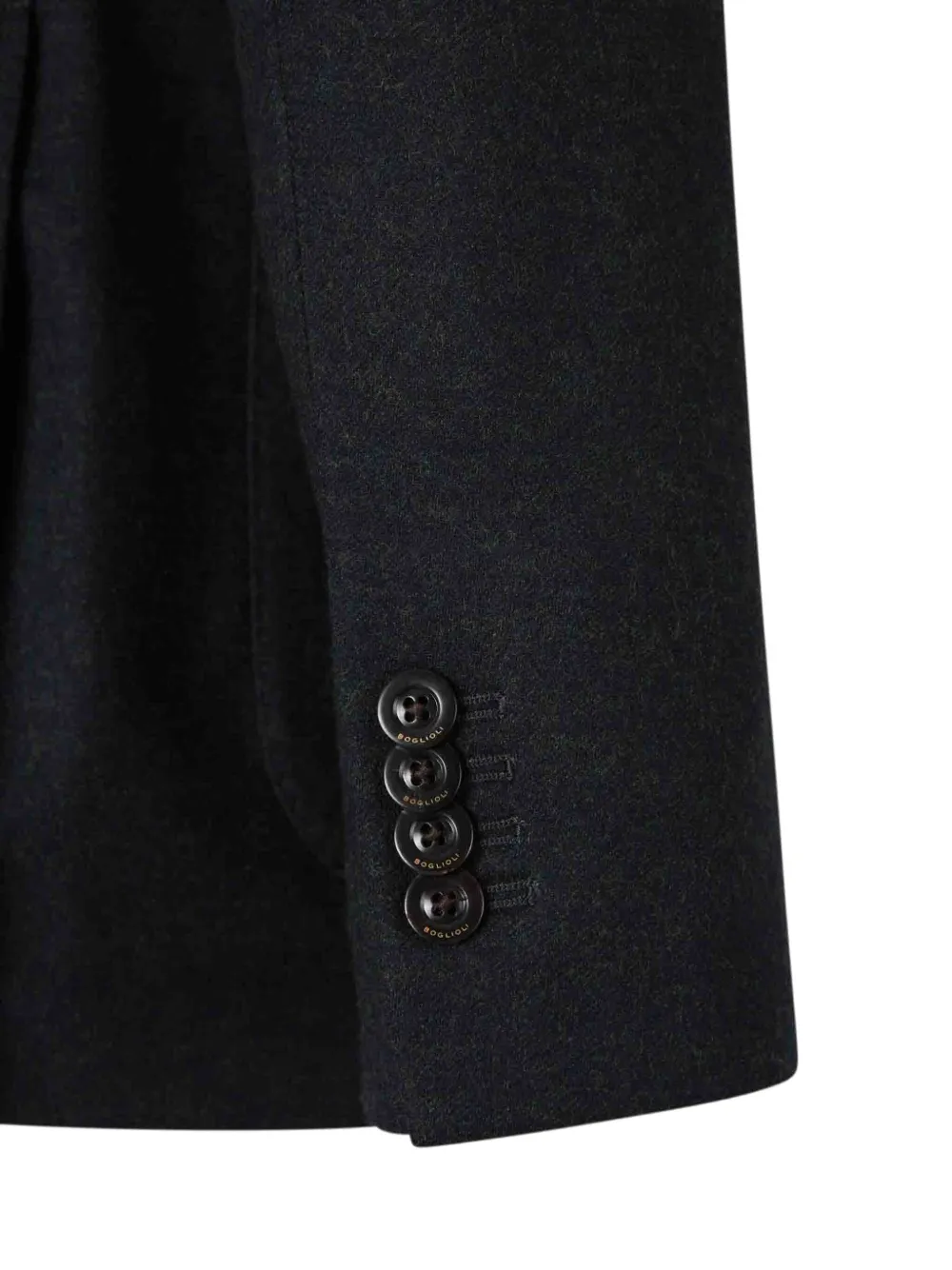 Boglioli Blazer met opgestikte zak en twee knopen Groen