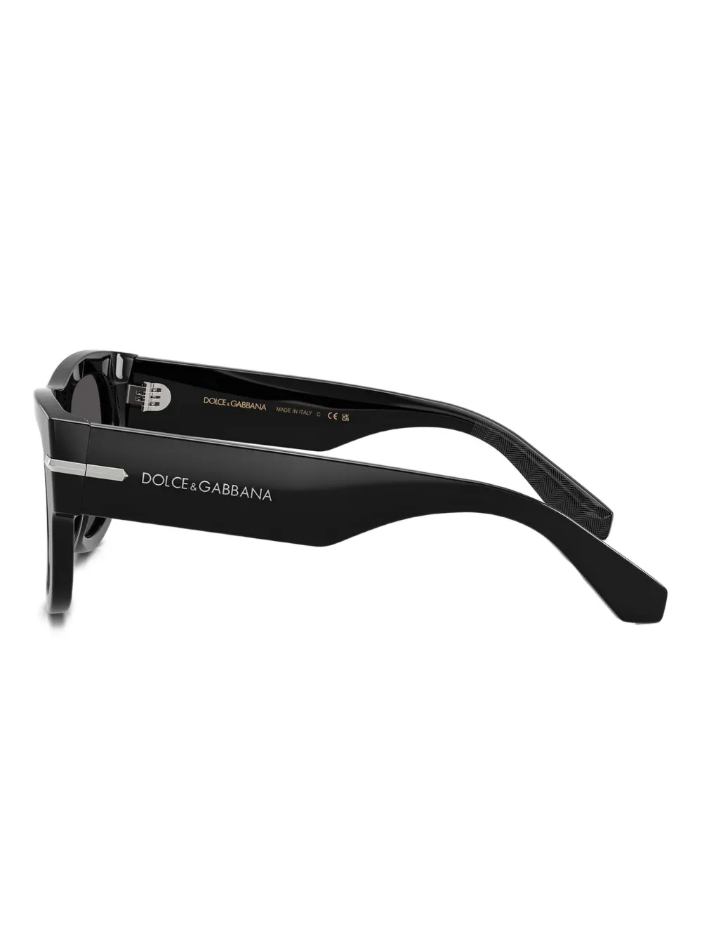 Dolce & Gabbana Eyewear DG Signature zonnebril Zwart