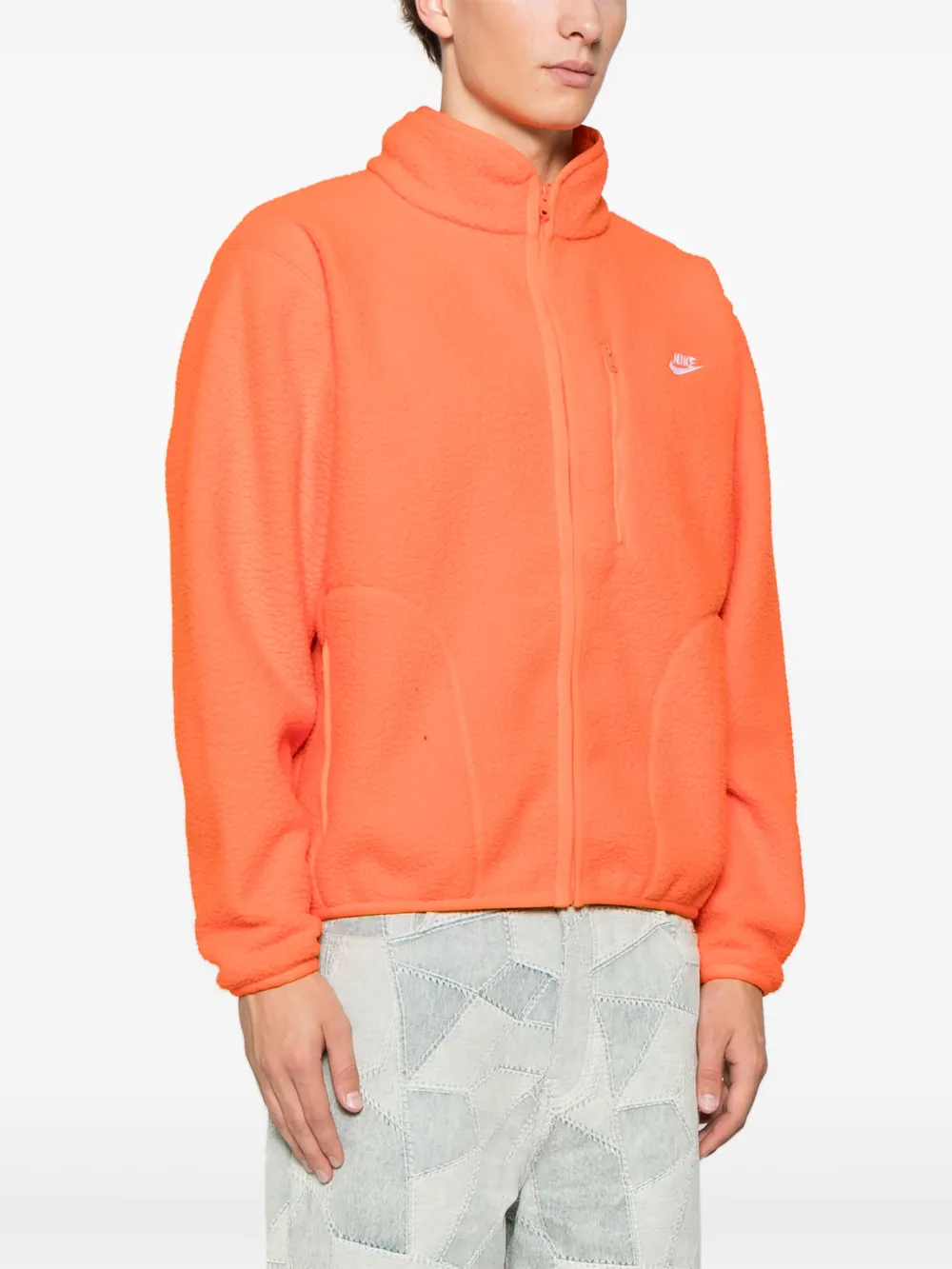 Nike Fleece jack Oranje