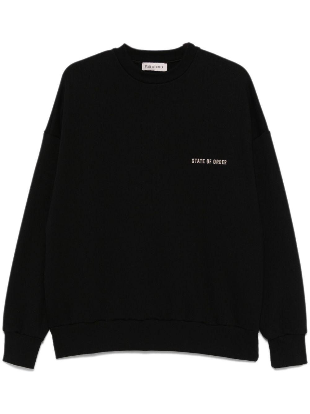 roundneck embroidered sweatshirt