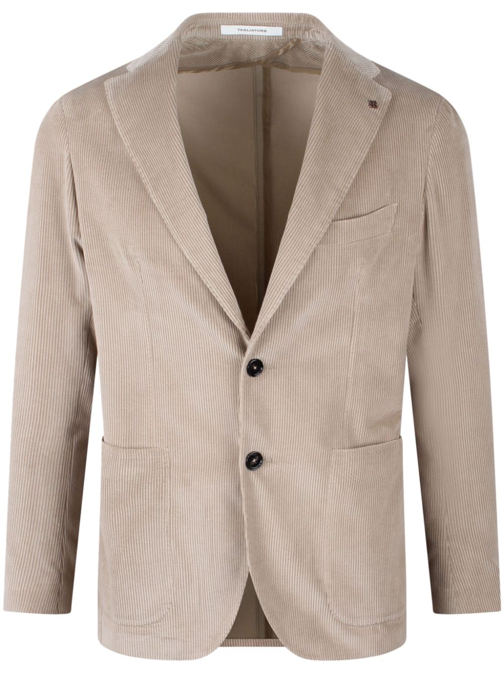 Tagliatore Ribfluwen blazer Bruin