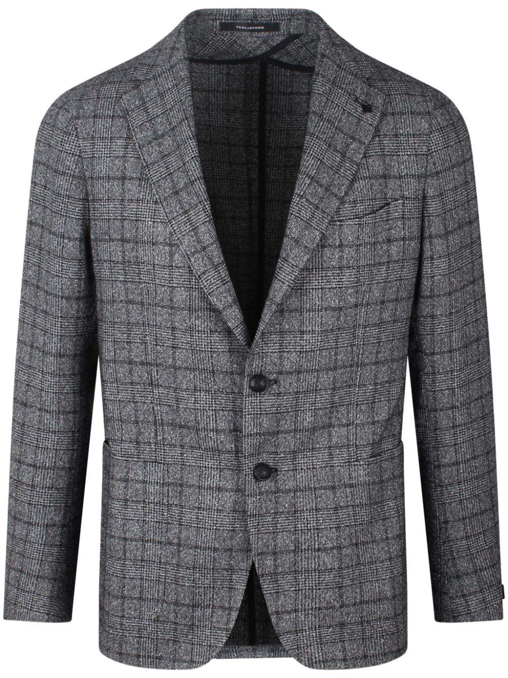 Tagliatore checked blazer - Grey