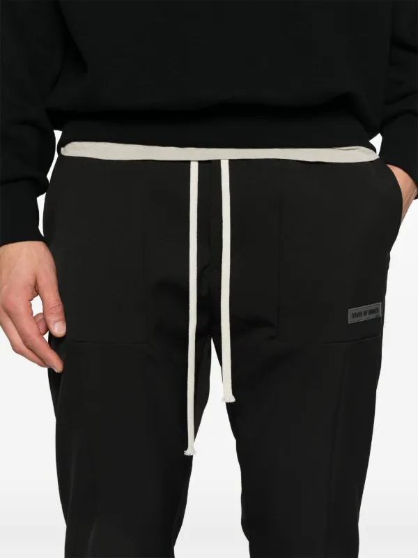 STATE OF ORDER Technical Jersey Sweatpants Black FARFETCH IE