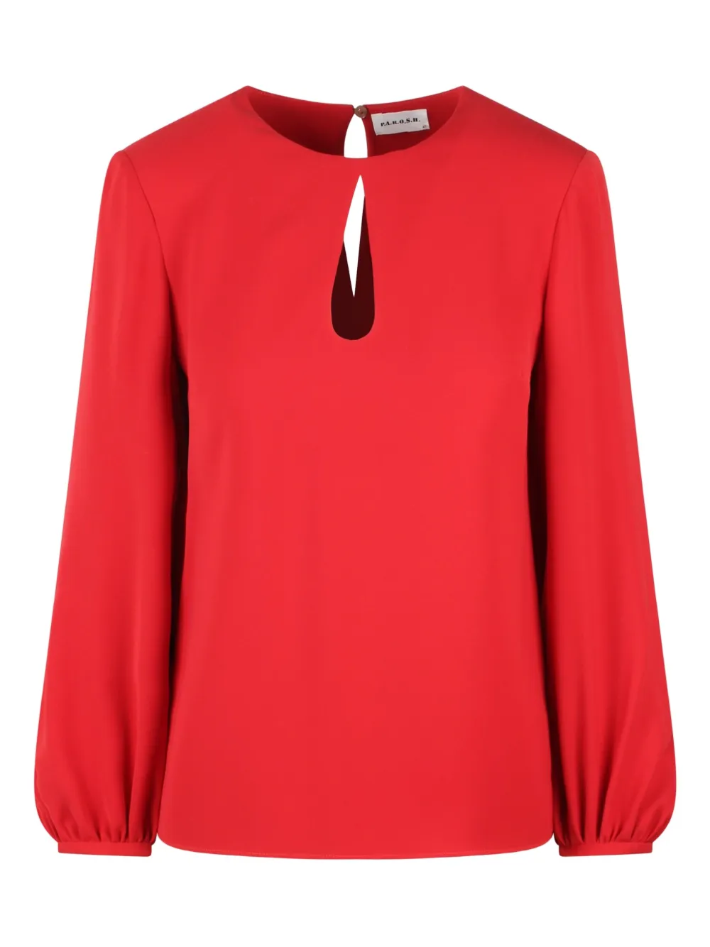 cut-out blouse
