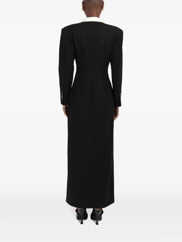 black dress long sleeves Alison Long Sleeve Maxi Dress main image 0