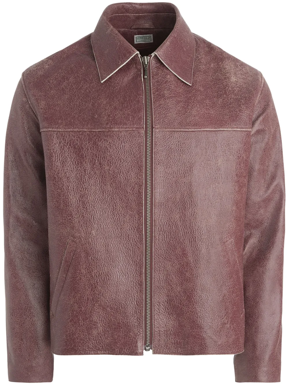 GUESS USA Leren jack Rood