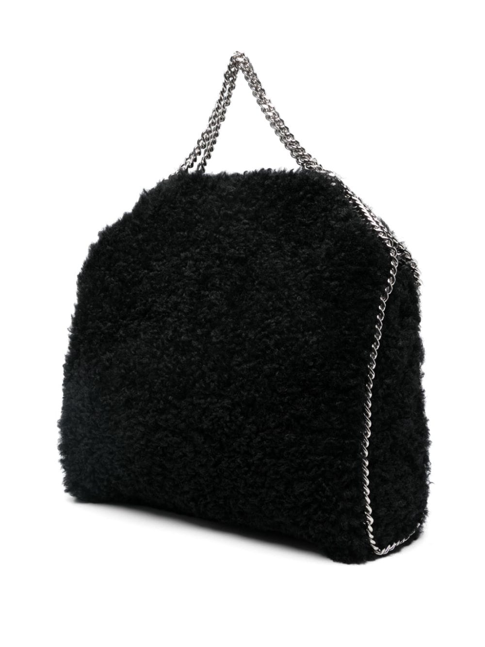 Shop Stella Mccartney Falabella Tote Bag In Black