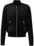 TOM FORD silk-cotton jacket - Black