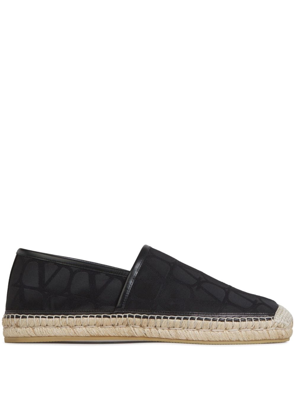 Valentino Garavani VLogo espadrilles Black