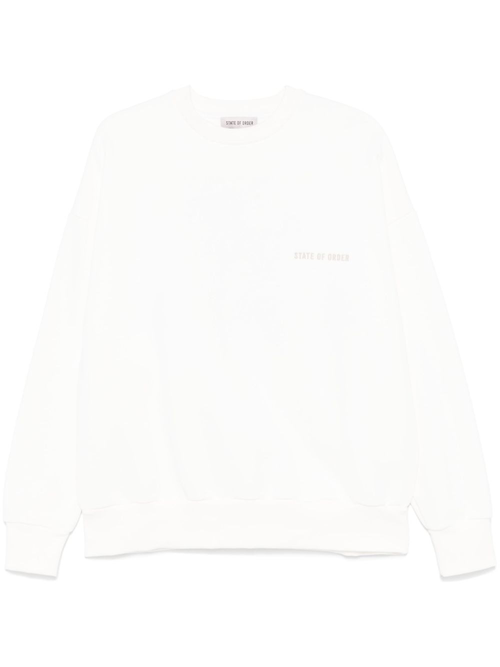 roundneck embroidered sweatshirt