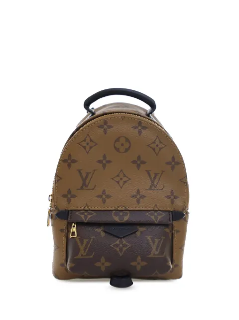 Louis Vuitton Pre-Owned 2021-2024 Monogram Reverse Mini Palm Springs backpack WOMEN