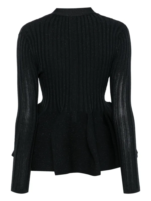 CFCL Pottery Cardigan | Black | FARFETCH