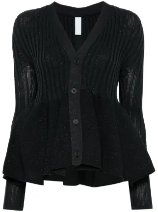 CFCL Pottery Cardigan | Black | FARFETCH PH