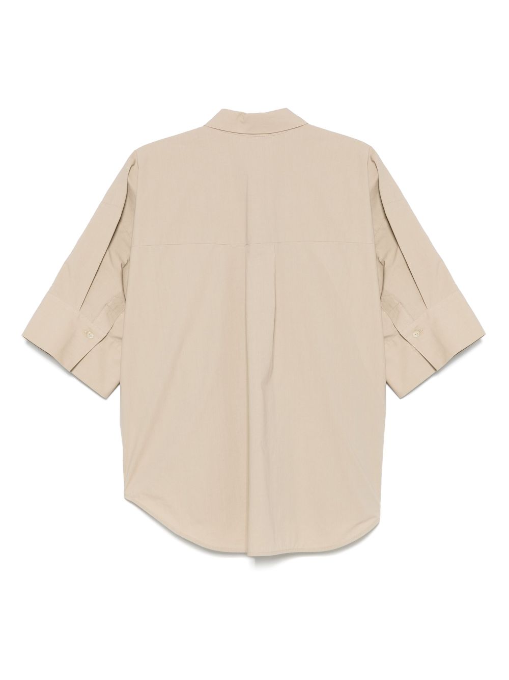 P.A.R.O.S.H. Katoenen blouse - Beige