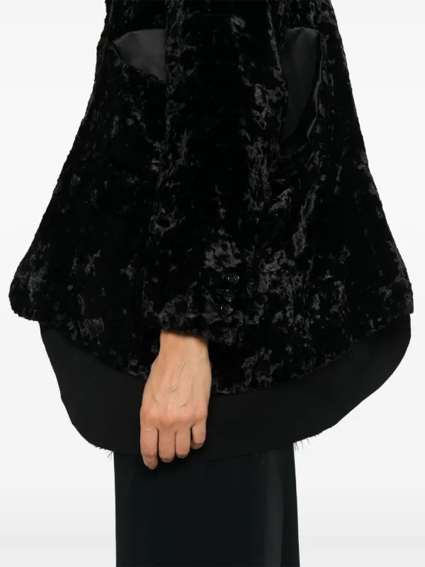 コムデギャルソン　ベルベットジャケット Comme Des Garçons ベルベット ジャケット | ブラック | FARFETCH JP