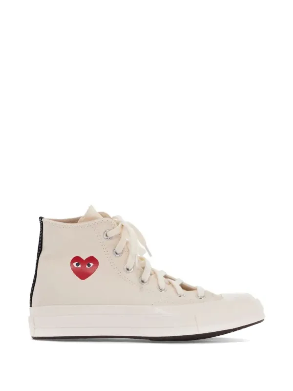 Comme Des Garçons Play x Converse Tênis x Converse Chuck Taylor