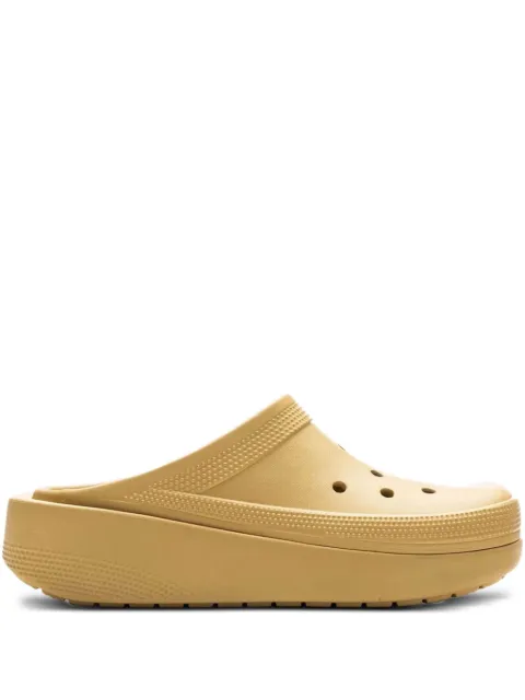 Crocs Classic Blunt Toe "Desert Grass" clogs
